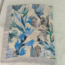Hoaryage Soft Bambu Kraş Şal Koleksiyonu - Zengin Floral Desenler - 80X175 cm