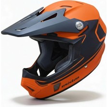 Fullface Kask Yetişkin Asistan Turuncu Large