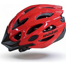 Kask Yetişkin Asistan Kırmızı Medium
