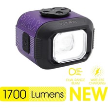 Moon Titan Max 1700 Lümen Ön Aydınlatma Mor