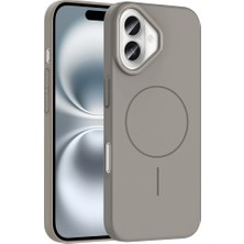 iPhone 16 Kılıf Ince Magsafe Kamera Yükseltili Yumuşak Silikon Axaktif