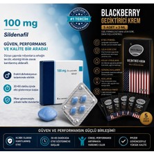 Panax Blackberry Krem Gecıktırıcı Krem 5x3 ml Ginseng 100 Mg 4 Hap