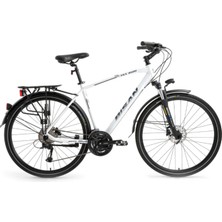 Bisan Trx 8500 City Şehir Bisikleti Mat Beyaz 50 cm