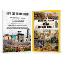 Literatürk Academia Konya Sivil Toplum Platformu - Basiret Ehli Bilgeler ve Konya Felsefe Okulu / Önder K. Keskin  (2 Kitap Birden)