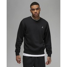 Nike Jordan Mj Ess Flc Bisiklet Yaka Siyah Erkek Sweatshirt