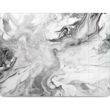 Reflexa Cam Kesme Tahtası Siyah/beyaz/gri Mermer Desenli Çok Amaçlı 40X30 cm