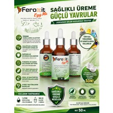 Feroxit Üreme Kanallarını Çalıştırır Yumurta Sayısını Artırır  50ML-CAM Damlalık Plastik Şişe