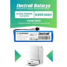 Electroll Viomi D800 Akıllı Robot Süpürge Batarya