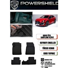 POWERSHIELD  Renault Clio 6 2026 ve Sonrası Uyumlu Araca Özel Premium 5d Havuzlu Oto Paspas Takımı