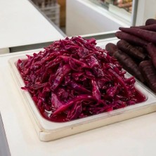 Tarihi Kemerburgaz Turşucusu Kırmızı Lahana Turşusu 1 kg