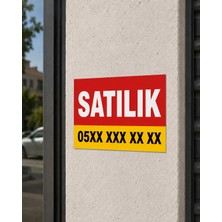 Korkmaz Group Levha Kişiye Özel Kiralık Satılık Levhası Telefon Numaralı Dekota Pvc 25X35
