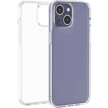 iPhone 15 Plus Kılıf Sararmaz Ultra Ince Sert Mika Kamera Yükseltili Axaktif
