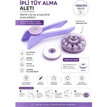 Synee Ipli Tüy Alma Aleti - Pratik Yüz Epilasyon Aparatı Pürüzsüz Cilt Için Ipli Epilatör