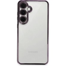 Samsung Galaxy S24 Fe Kılıf Razer Lensli Silikon - Mor