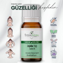 Intense Natural Jojoba Yağı Soğuk Sıkım 20 ml %100 Saf ve Doğal Jojoba Oil