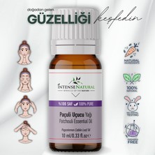 Intense Natural Paçuli Uçucu Yağı 10 ml %100 Saf ve Doğal Tefarik Patchouli Essential Oil