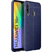 YM PAZARLAMA Huawei Y6P Kılıf Auto Focus Kapak - Lacivert