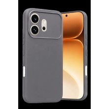 YM PAZARLAMA Huawei Honor 600 First Silikon - Gri