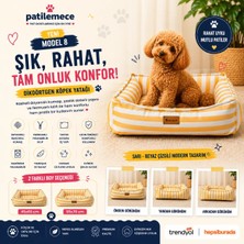 Patilemece Dikdörtgen Model 8 Kedi Köpek Yatağı