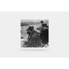 Fotolyo Atatürk Tablosu; Kurtuluş Savaşı 1 - Büyük Taarruz. Siyah - Beyaz, Kare