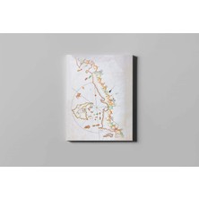 Fotolyo Piri Reis Kitab-I Bahriye Meyis Adası Haritası