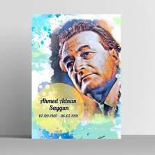 Fotolyo Adnan Saygun Sanatçı Illüstrasyonu Tablo