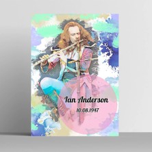Fotolyo Ian Anderson Sanatçı Illüstrasyonu Tablo