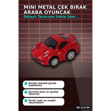 Ototechparca 6 cm Mini Metal Çek Bırak Araba Oyuncak - Küçük Boy Araç Koleksiyon Hediyesi BX-313790