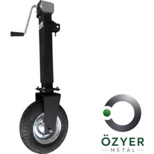 Özyer Metal Akordeon Çadır Krikosu - Döner Kollu Tekerlekli Çadır Kaldırma Aparatı