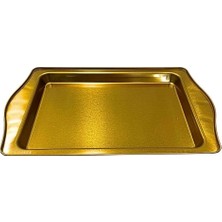 Royaleks Küçük Boy Gold Tutmalı Tepsi