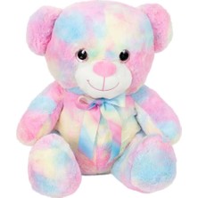 Kaufhier Gökkuşağı Renkli Peluş Ayı 45 cm