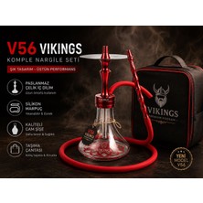 Matiat Tobacco V56 Vikings Premium Nargile Takımı – Çantalı Komple Set