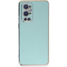 One Plus 9 Pro Kılıf Volet Silikon - Açık Yeşil