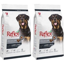 Reflex Kuzu Etli ve Pirinçli Yetişkin Köpek Maması 15 kg x 2