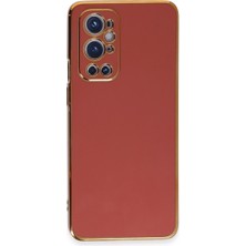 One Plus 9 Pro Kılıf Volet Silikon - Kırmızı