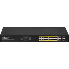 Cnet CGS1622SP 16+2+2 16 Port 10/100/1000 Poe, 2XRJ45, 2xsfp 250W Poe Gigabit Ethernet Poe Switch