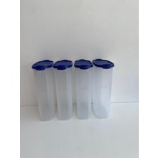 Tupperware Oval Bakliyat ve Kuru Gıda Saklama 2.9LX4LÜ