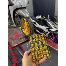 Serdar Uysal Modifiye Center Pcx,dio Vida Kapak Gold Renk