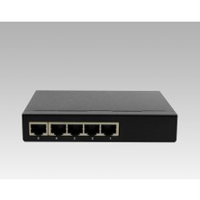 Cnet CSH524P 4+1+1 5 Port 10/100 4 Port Poe+ High Power 70W Ethernet Poe Switch