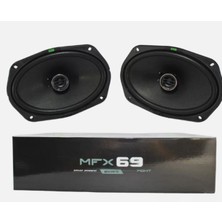 Machete Mfx-69 150W Koaksiyel Oval Hoparlör 2 Li Paket Halinde