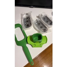 Tupperware Sihirli Rende Yeşil 3 Ayrı Rende Aparatı