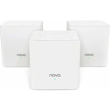 Tenda Nova Mw3-3 Mesh AC1200 Router Kablosuz Ağ Sistemi - 3 Lü Paket