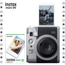 Fujifilm Instax Mini 99 Silver Fotoğraf Makinesi ve 10'lu Mini Film