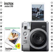 Fujifilm Instax Mini 99 Silver Fotoğraf Makinesi ve 20'li Mini Film