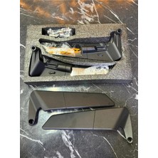 Motorjinal Gidon Üstü H2 Kanat Ayna Universal Küçük Boy