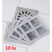10 Lu Lavabo Süzgeci, Banyo Gider Süzgeci, Sineklik Tamir Kiti