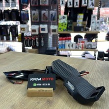 Krm Unıversal Ayna Racing Motorlara Uyumlu Sinyal Bağlantılı