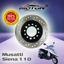 Moton Musatti Siena 110 Tam Uyumlu Yüksek Kaliteli Ön Fren Diski