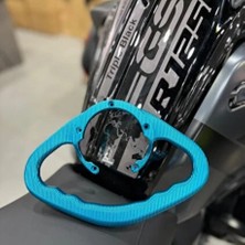 Krm Cf Moto Depo Üstü Yolcu Tutunma Braketi (Artçı Tutamaç) Turkuaz 250SR 250NK 450SR