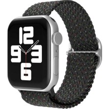 Marsilyan™- Apple Watch 42MM  Kordon - Benekli Siyah